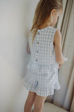 Load image into Gallery viewer, Gingham Ruffle Shorts