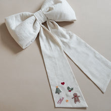Afbeelding in Gallery-weergave laden, Linen Christmas Big Bow