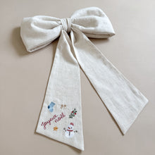 Afbeelding in Gallery-weergave laden, Linen Christmas Big Bow
