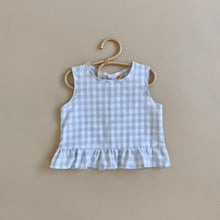 Load image into Gallery viewer, Gingham Ruffle Top
