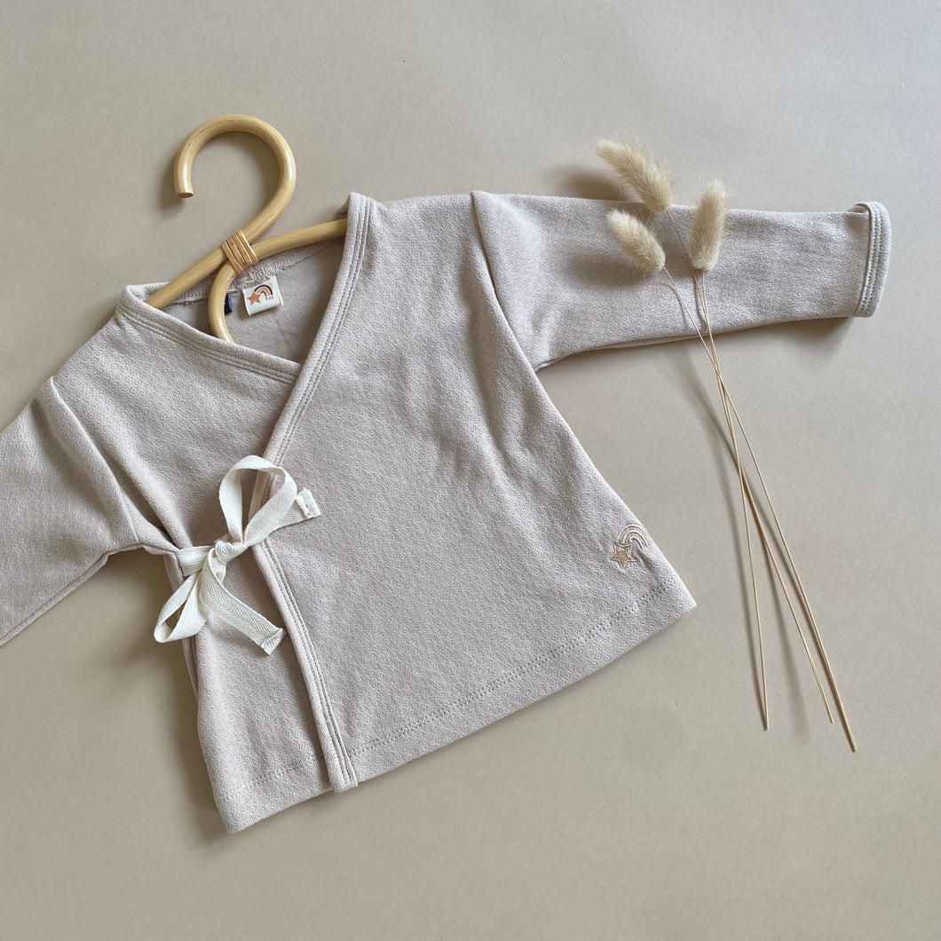 Jacquard Wrap Top
